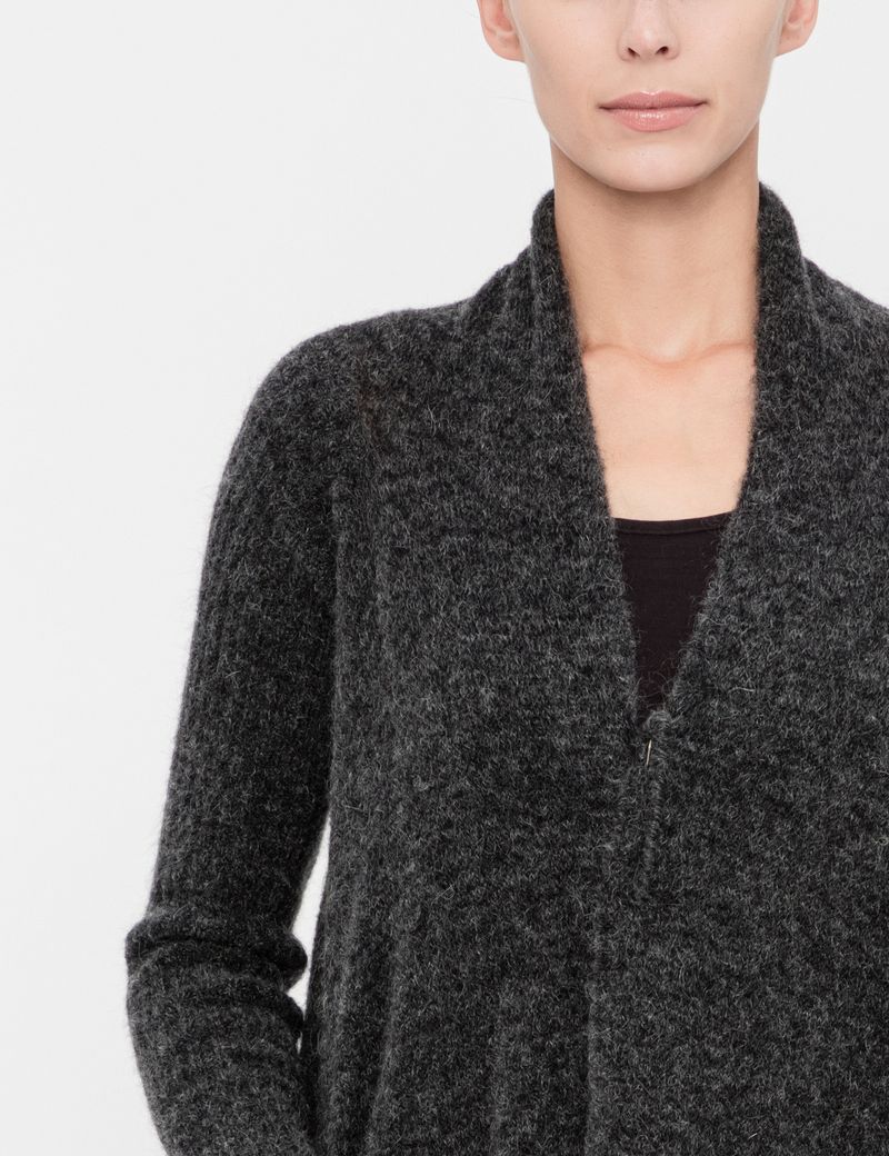 Sarah Pacini Cardigan asymétrique