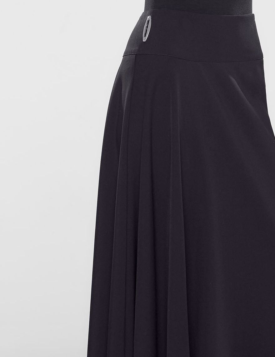 Sarah Pacini Long asymmetrical skirt