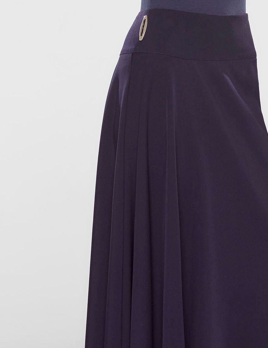 Sarah Pacini Long asymmetrical skirt