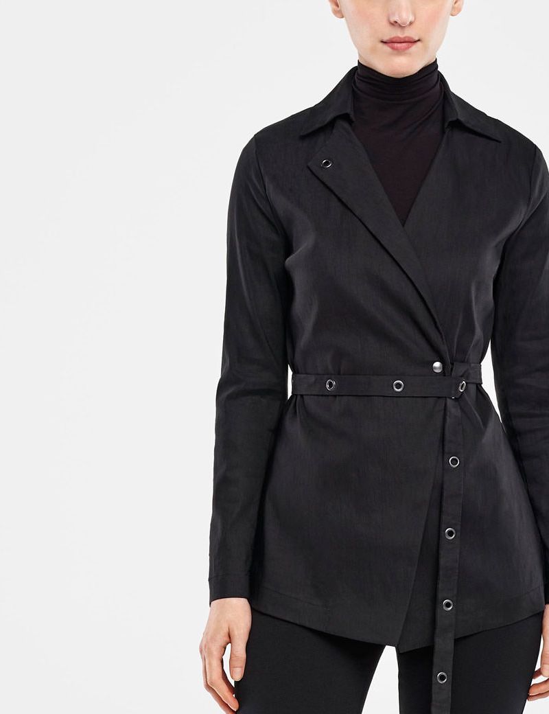 Sarah Pacini STRETCH LINEN JACKET