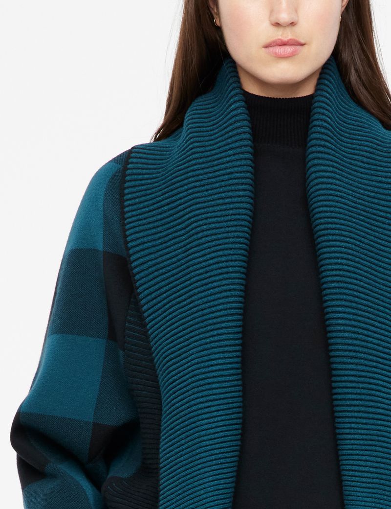 Sarah Pacini Cardigan - à carreaux