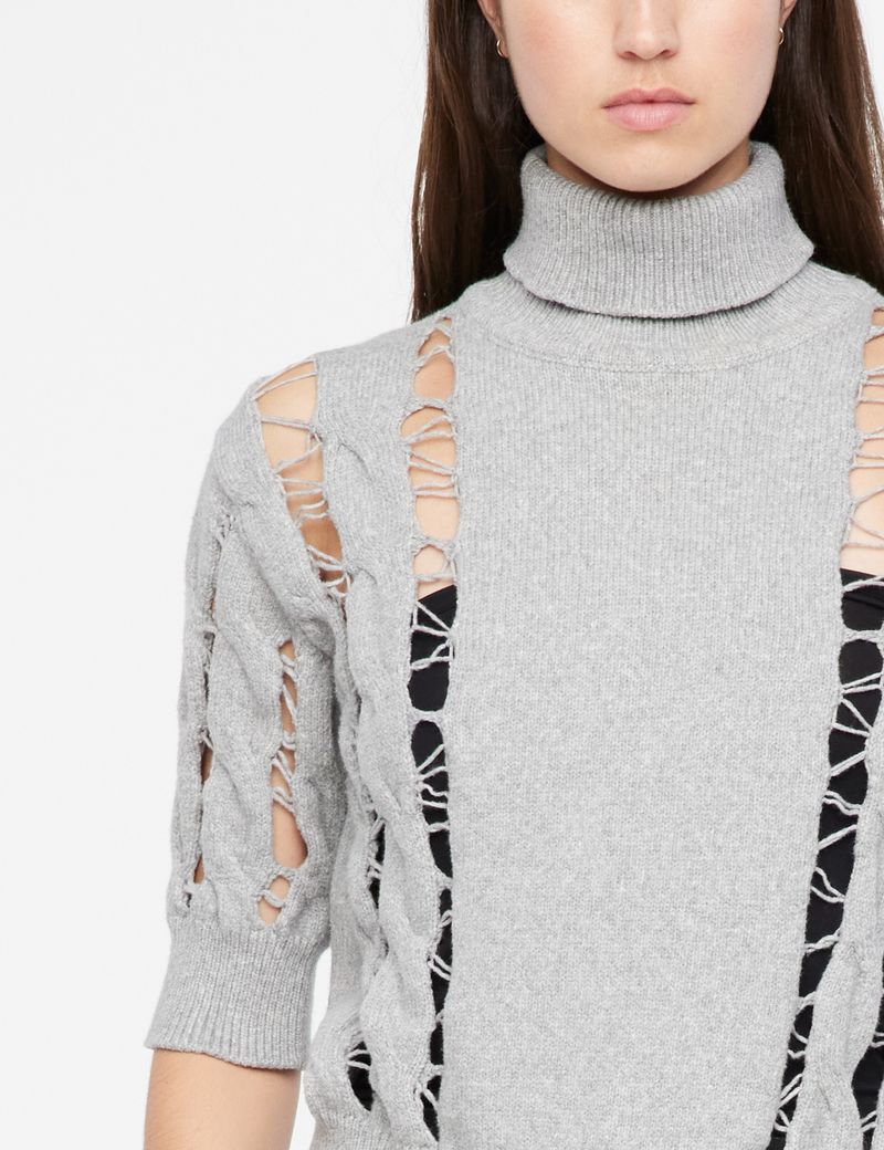 Sarah Pacini Pull ajouré - manches courtes