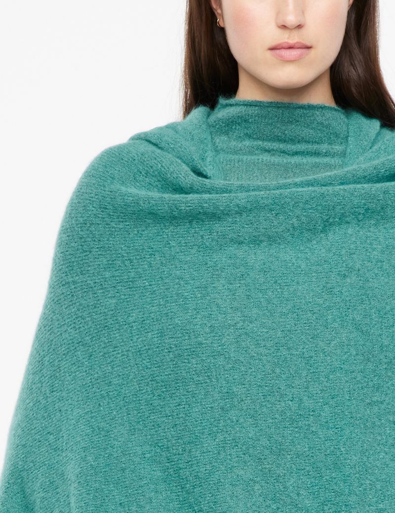Sarah Pacini Poncho - capuche
