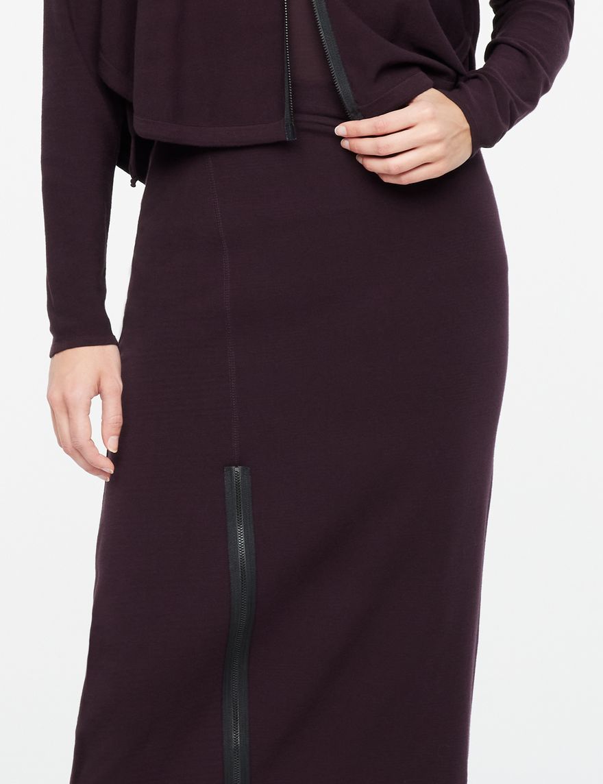 Sarah Pacini Maxi skirt - adjustable slit
