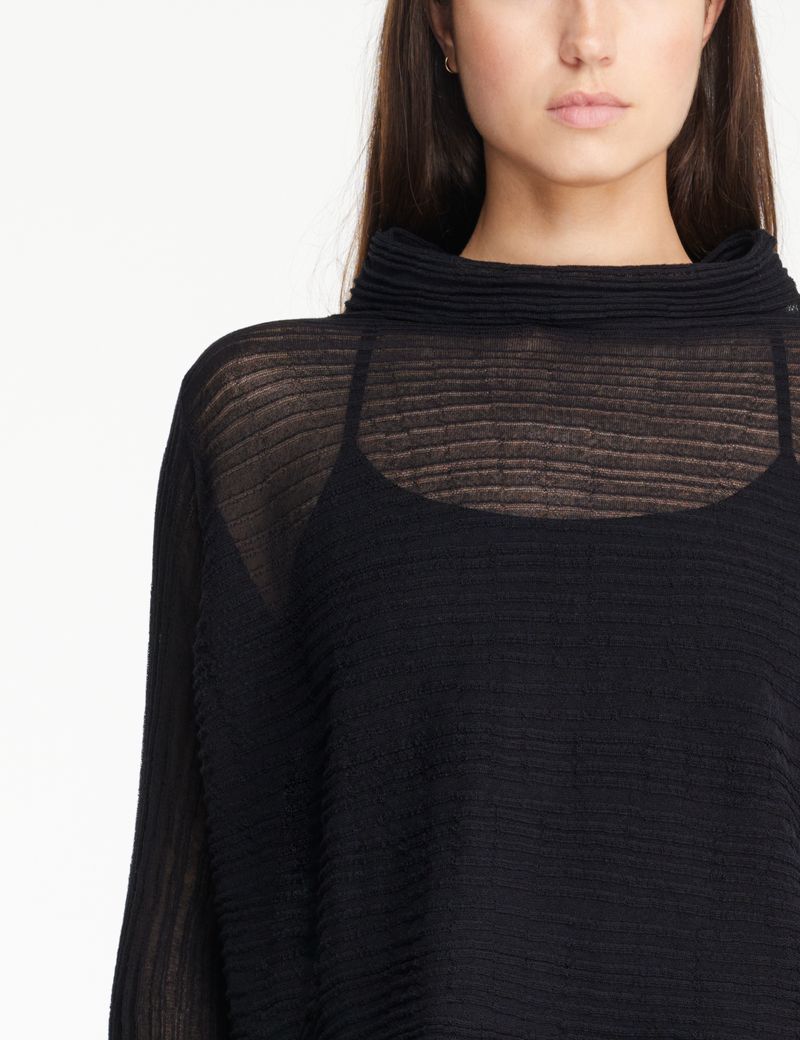 Sarah Pacini Sandy sweater - cowl neck