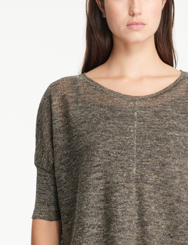 Sarah Pacini Brilliant sweater - scoop neck