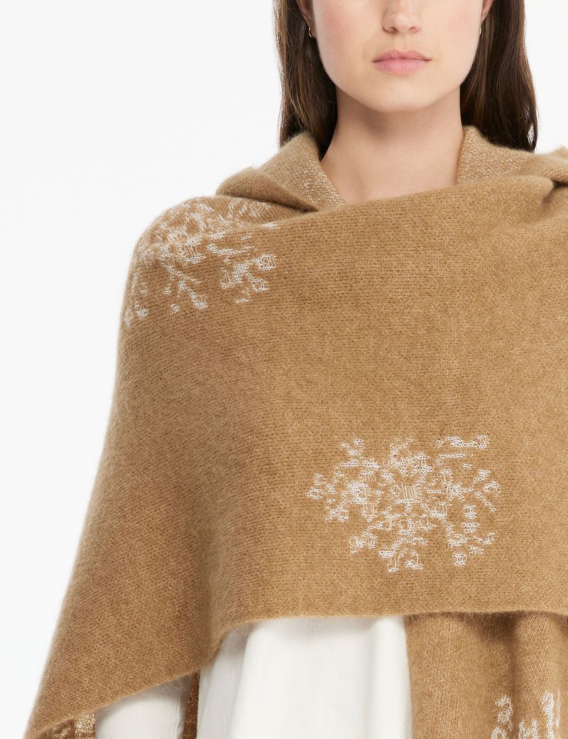 Sarah Pacini Poncho - flocon de neige