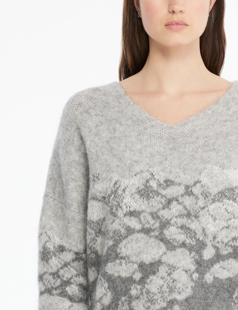 Sarah Pacini Snowy sweater - V-neck