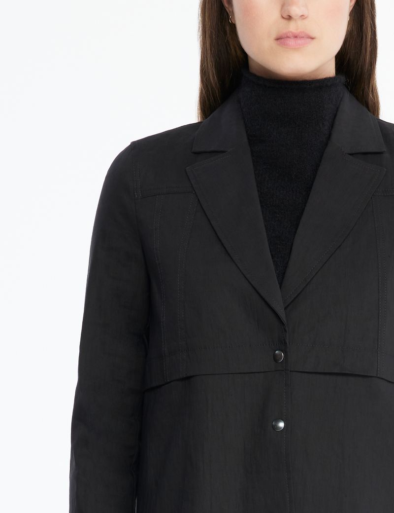 Sarah Pacini Linen jacket - denim dream