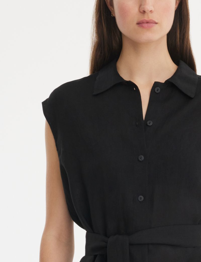 Sarah Pacini Linen shirt - sleeveless