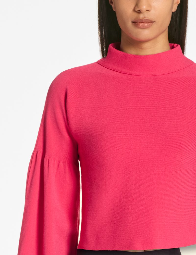 Sarah Pacini Pull court – manches tulipes