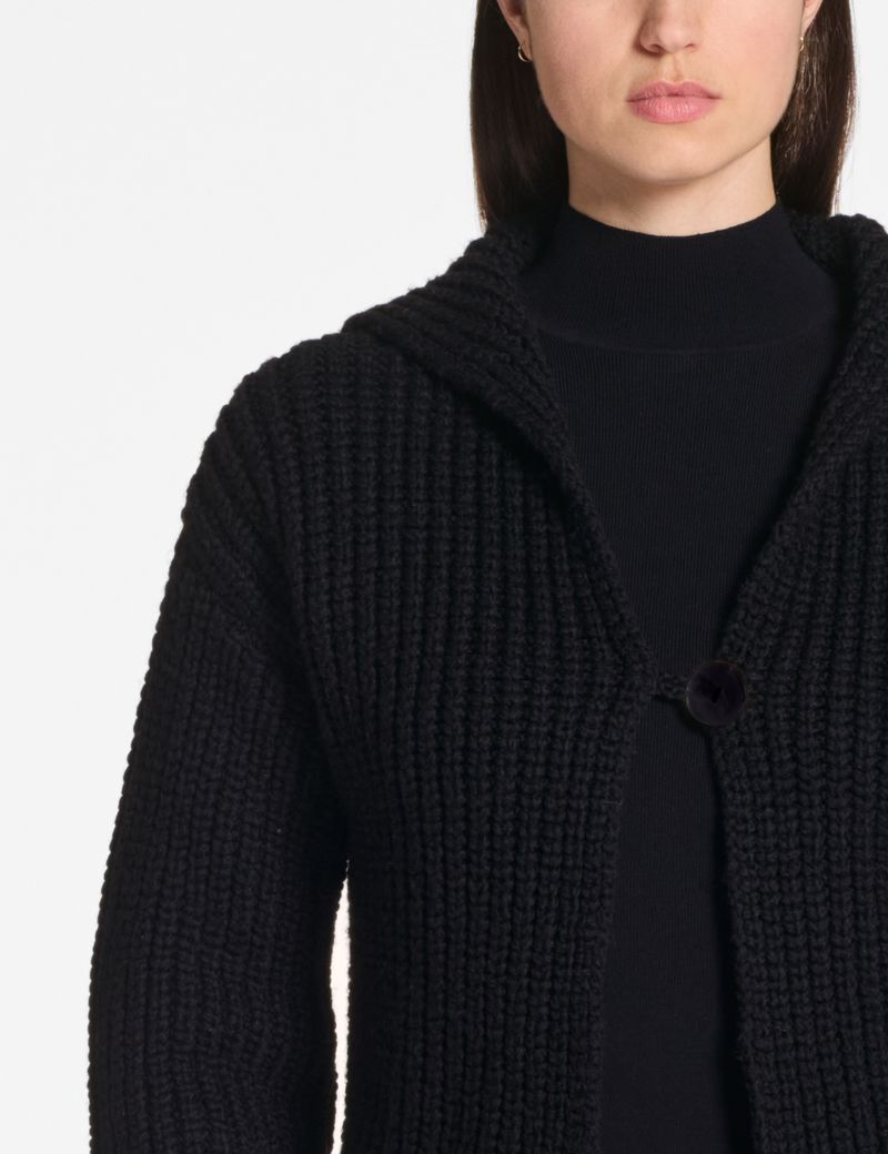 Sarah Pacini Cropped cardigan – rib expressions