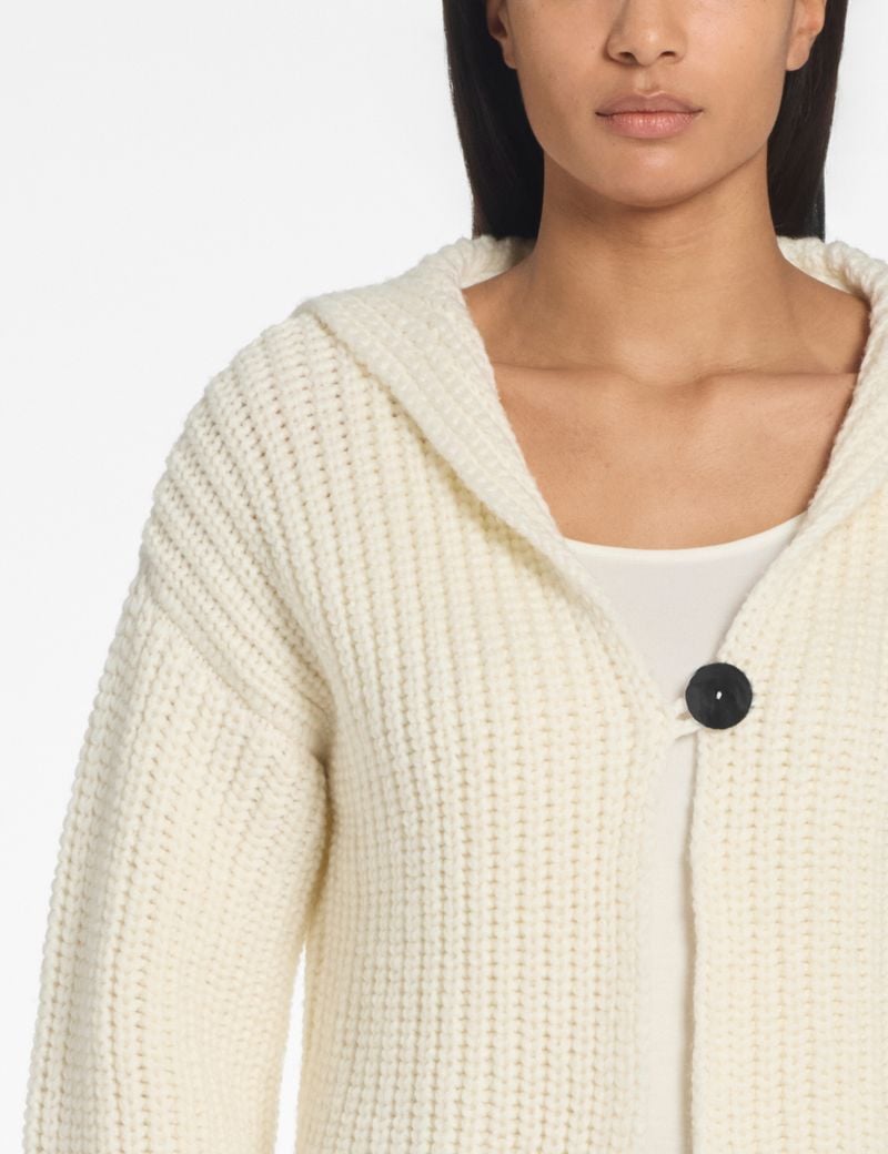 Sarah Pacini Cropped cardigan – rib expressions