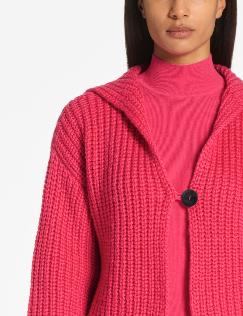 Sarah Pacini Cropped cardigan – rib expressions