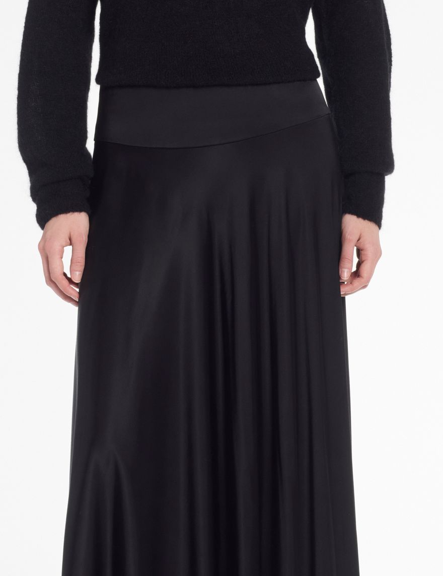Sarah Pacini Satijnen rok – maxi