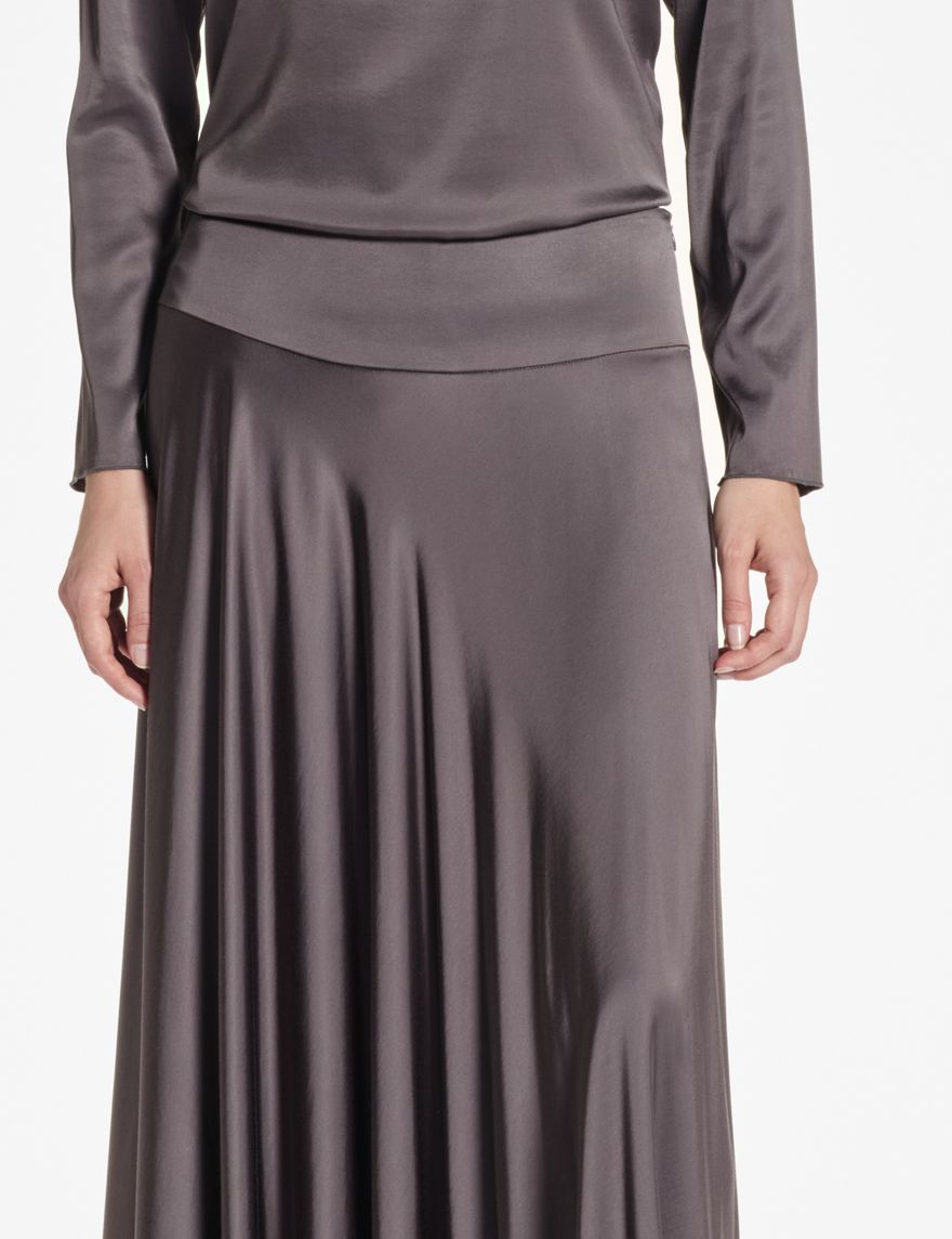 Sarah Pacini Satijnen rok – maxi