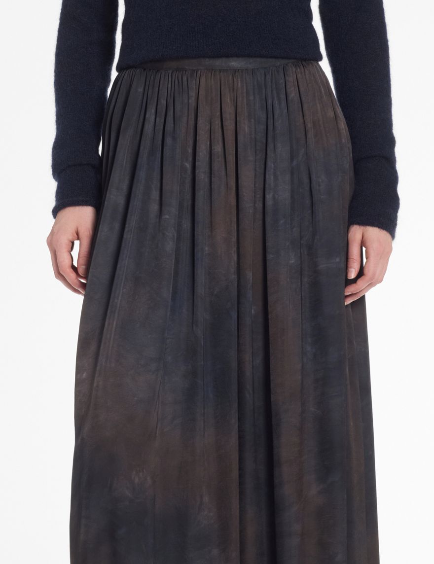 Sarah Pacini Jupe tie-dye – longue