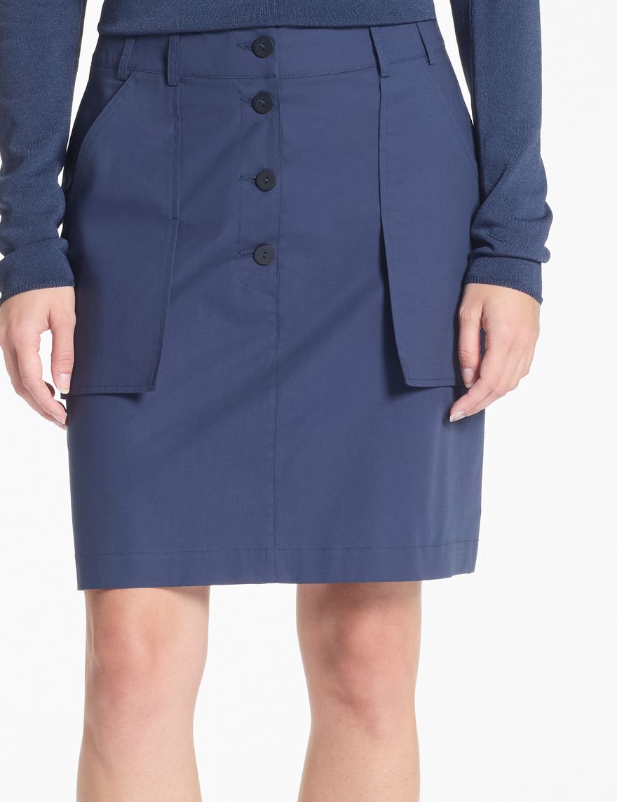 Sarah Pacini Knee-length skirt – urban safari