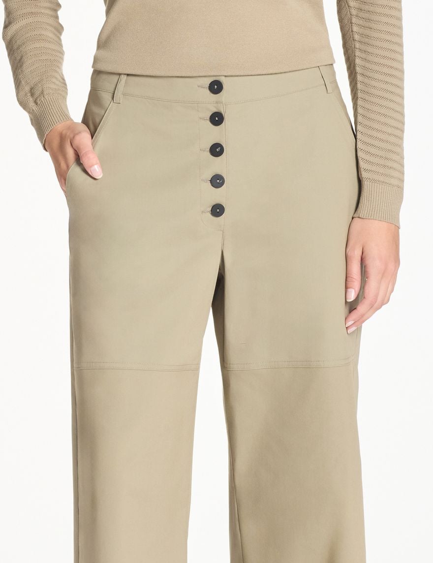 Sarah Pacini Capri pants – urban safari