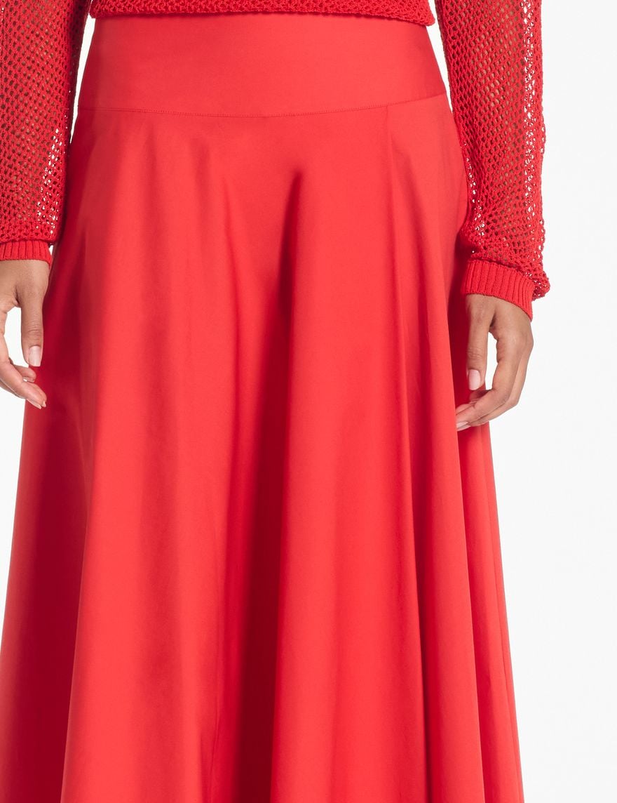 Sarah Pacini Maxi skirt – urban safari