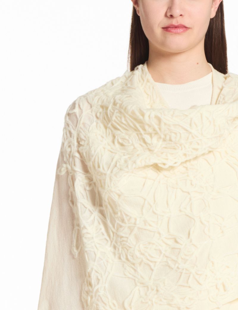 Sarah Pacini Poncho brodé – nouvelles vibrations