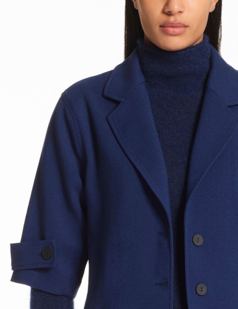 Sarah Pacini Taillierte Jacke – Wollkrepp