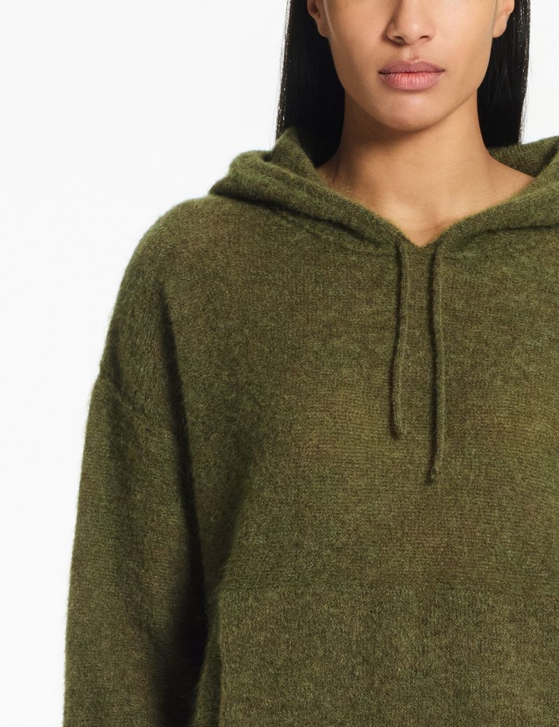 Sarah Pacini Hoodie – mohair