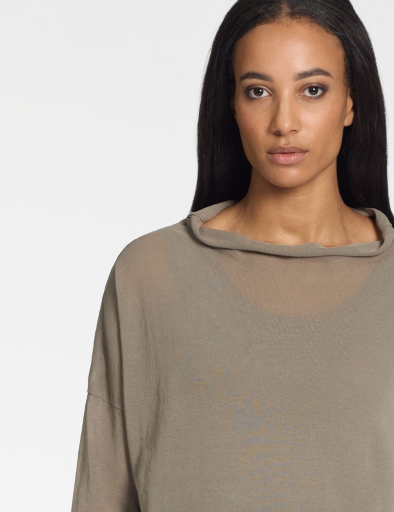 Sarah Pacini Pull court – Mako coton