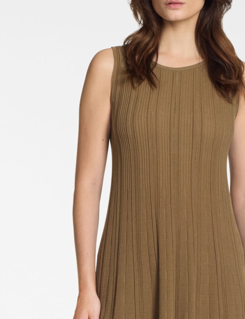 Sarah Pacini Flared dress – knitted