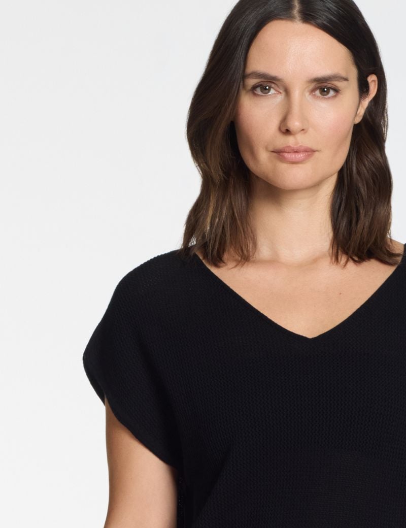 Sarah Pacini Trui met V-hals – naadloos