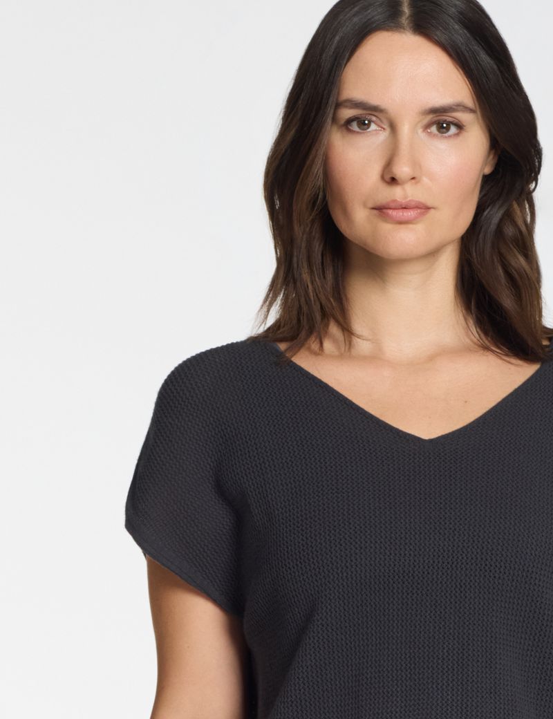 Sarah Pacini Pull col V – sans couture