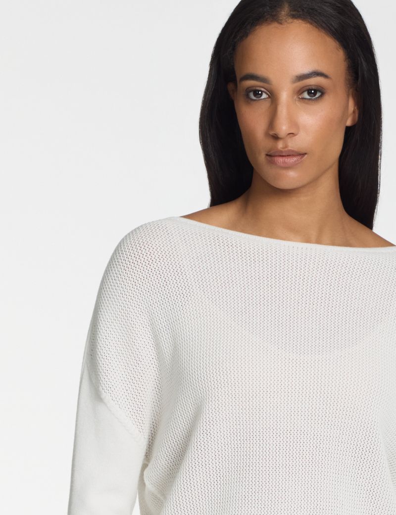 Sarah Pacini Boatneck sweater – seamless