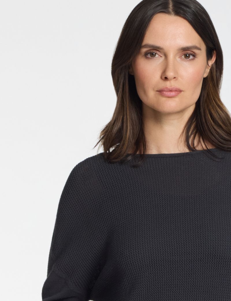 Sarah Pacini Trui met boothals – naadloos
