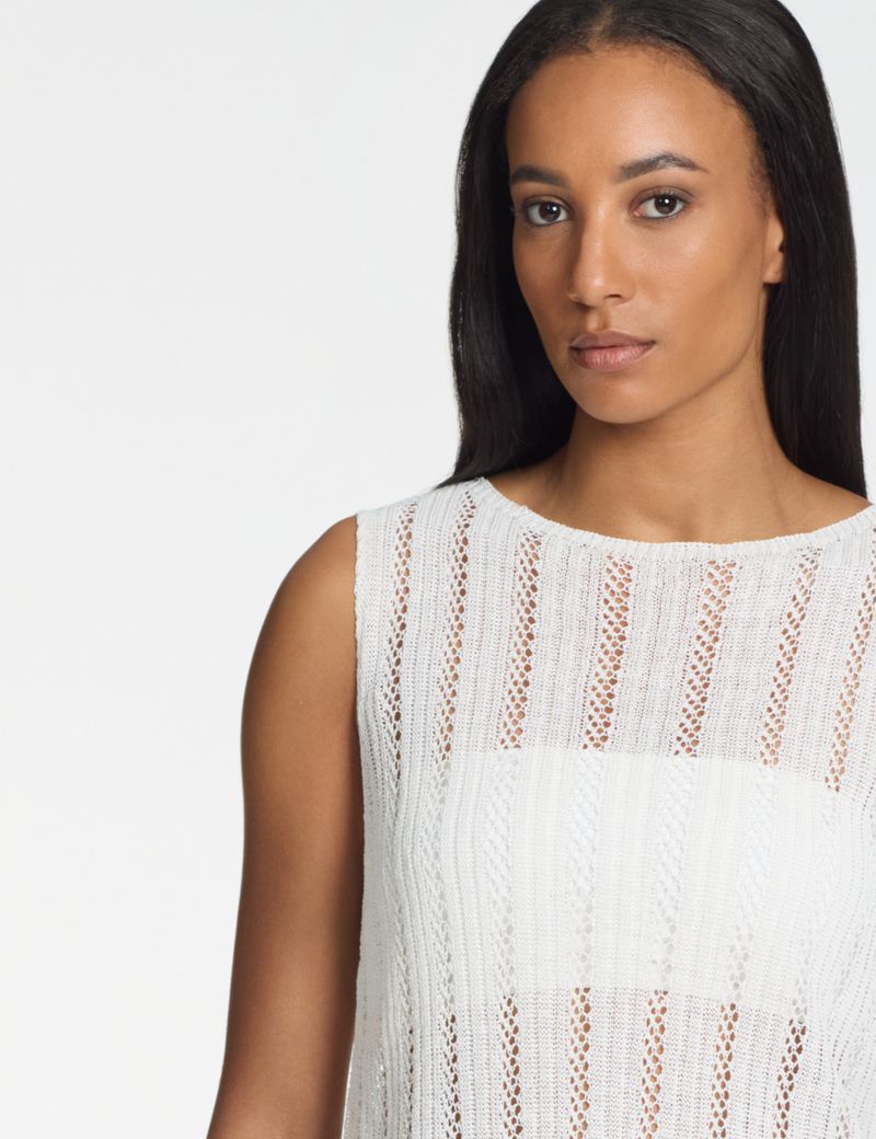 Sarah Pacini Ärmelloser Pullover
