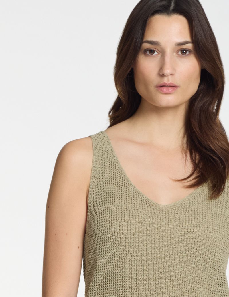 Sarah Pacini Knit top – 3d effect