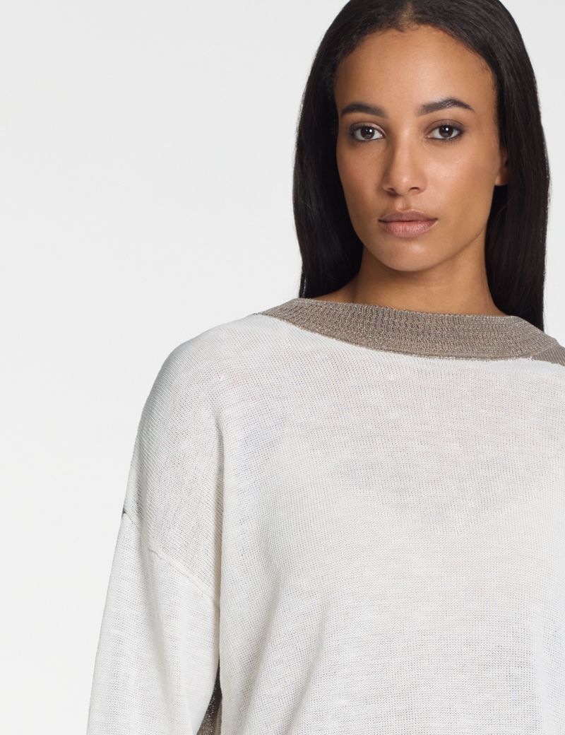 Sarah Pacini Casual sweater – iridescent