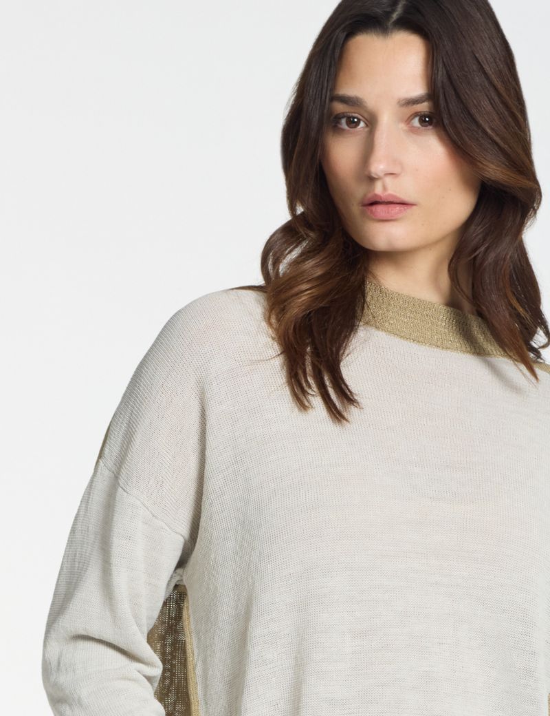 Sarah Pacini Pull décontracté – irisé