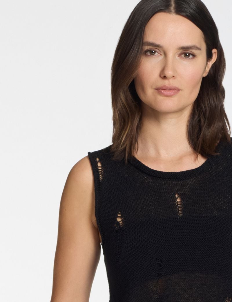 Sarah Pacini Knit top – openwork