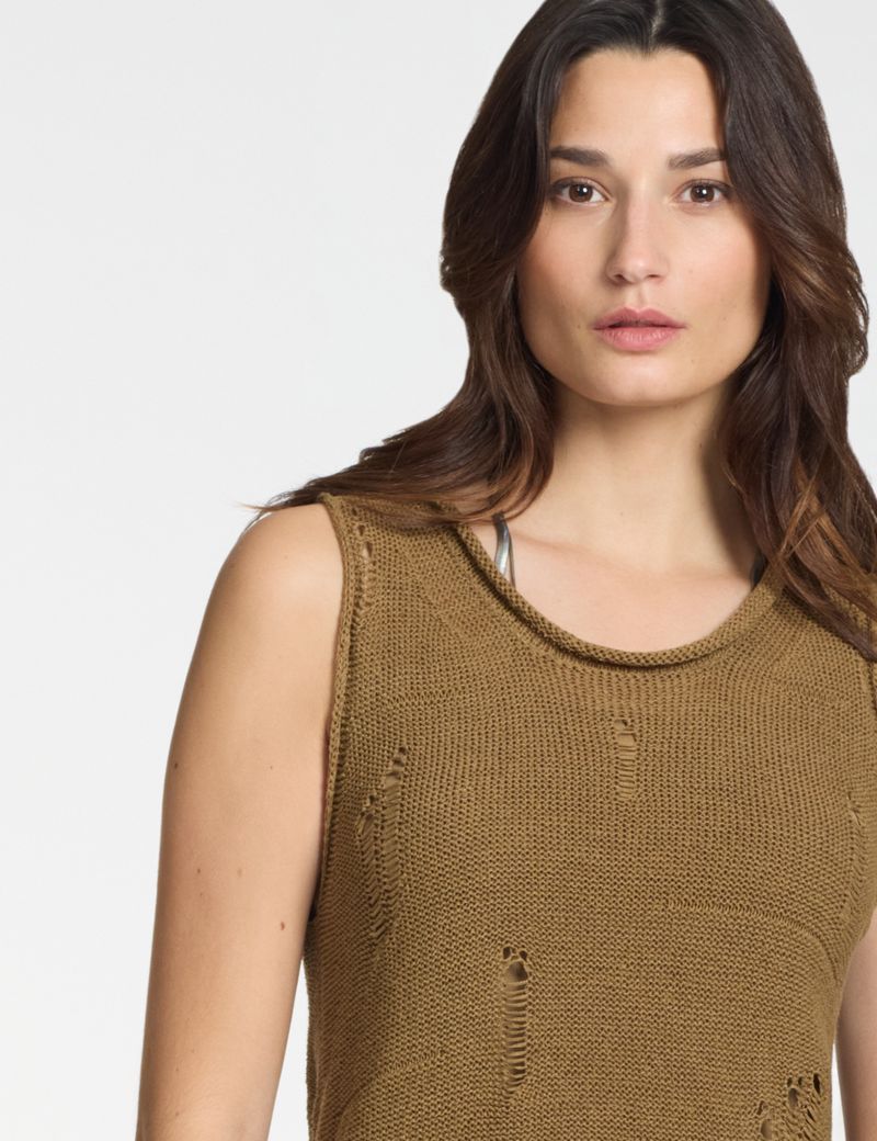 Sarah Pacini Knit top – openwork