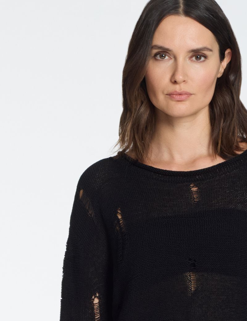 Sarah Pacini Openwork sweater – seamless