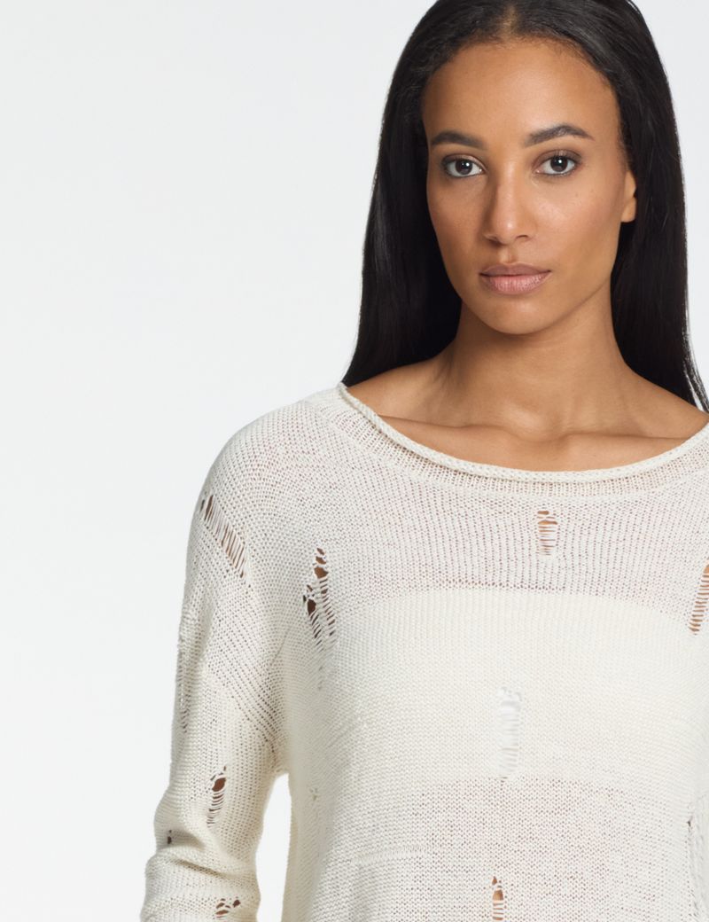 Sarah Pacini Openwork sweater – seamless