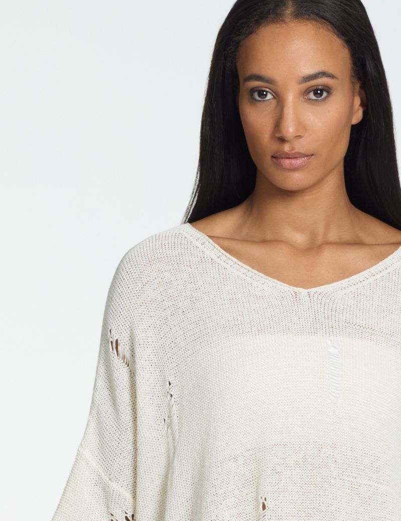 Sarah Pacini Oversized trui – naadloos