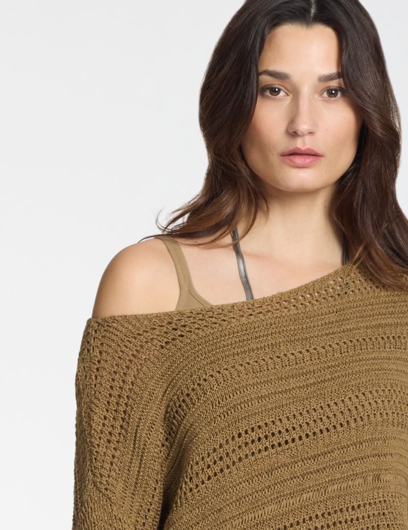 Sarah Pacini Casual sweater – braided knit