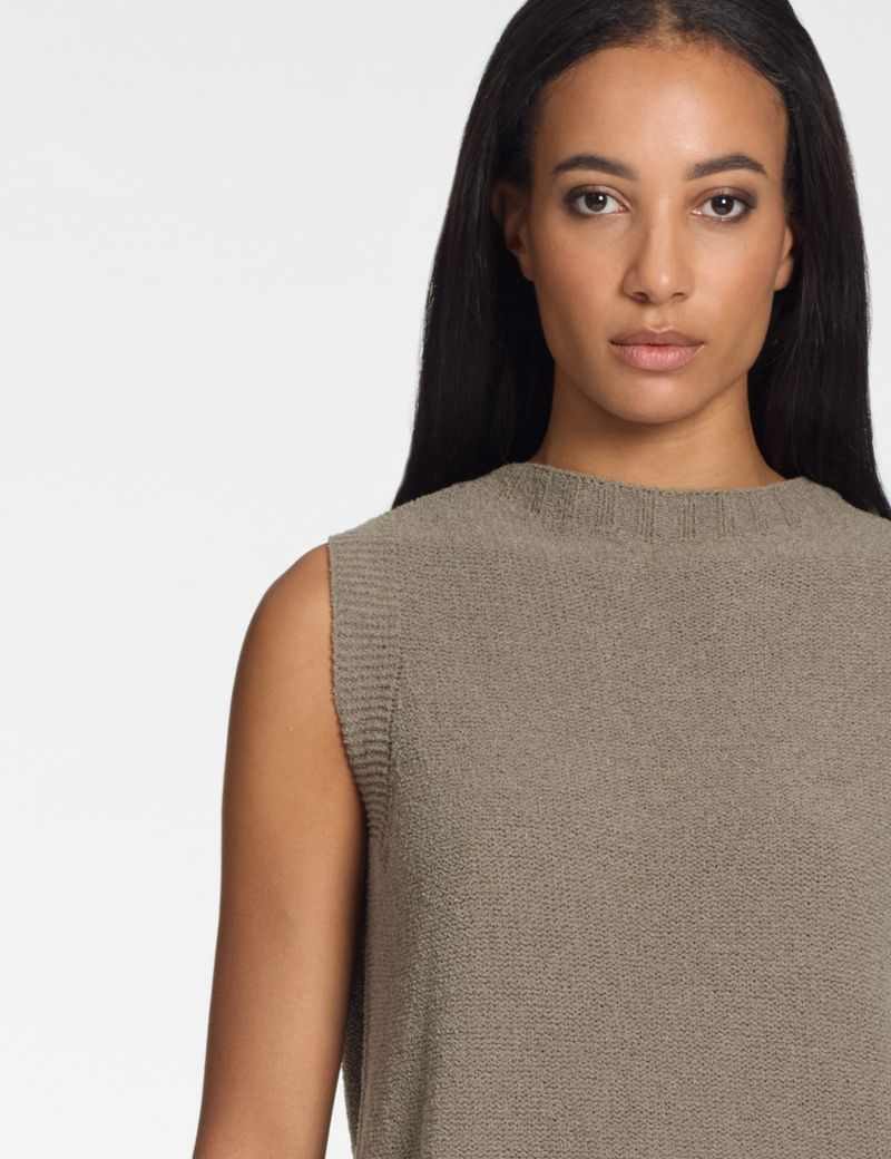 Sarah Pacini Seamless sweater – terry texture