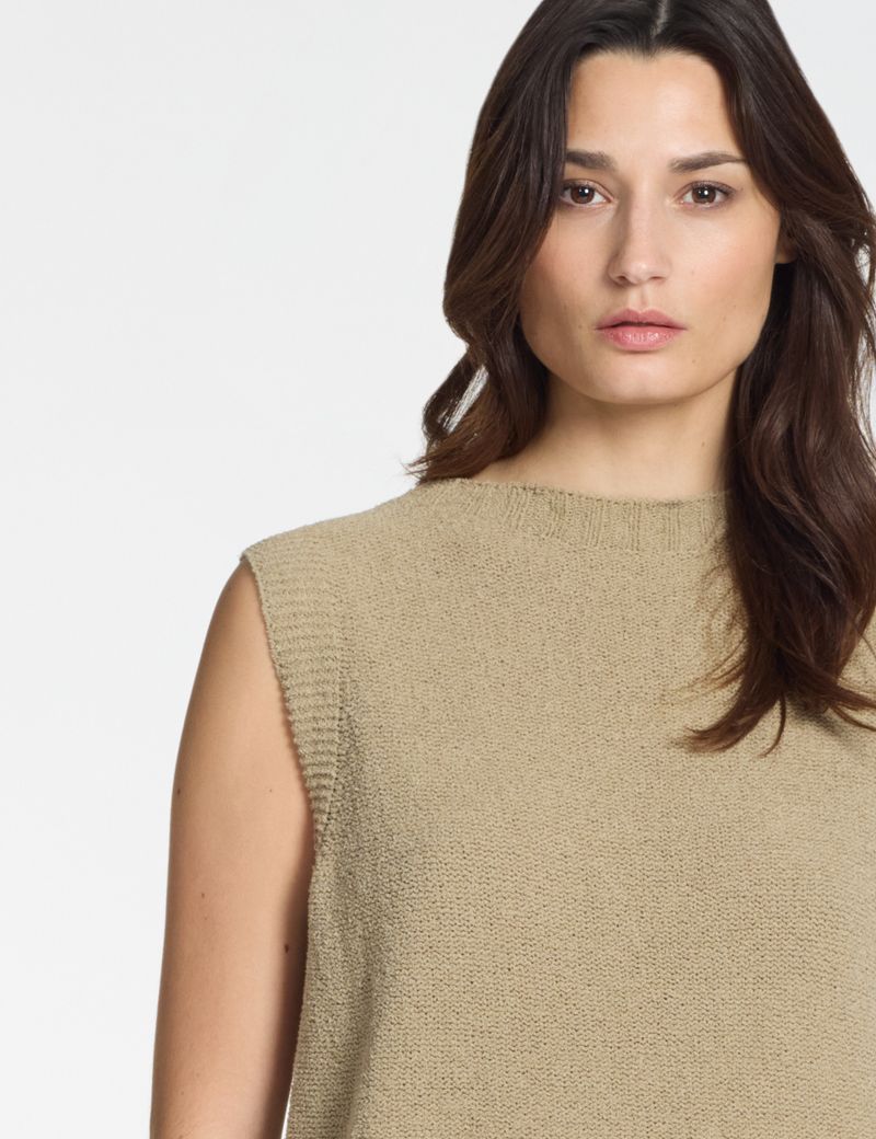 Sarah Pacini Seamless sweater – terry texture