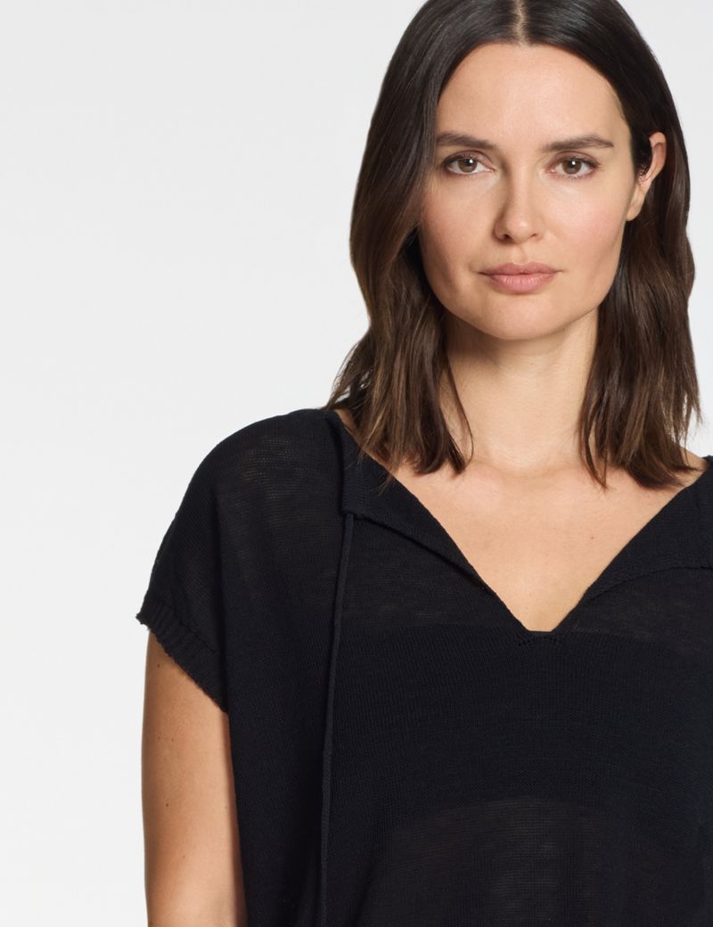 Sarah Pacini Sweater – adjustable neckline