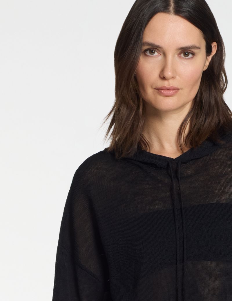 Sarah Pacini Pull à capuche – fluide