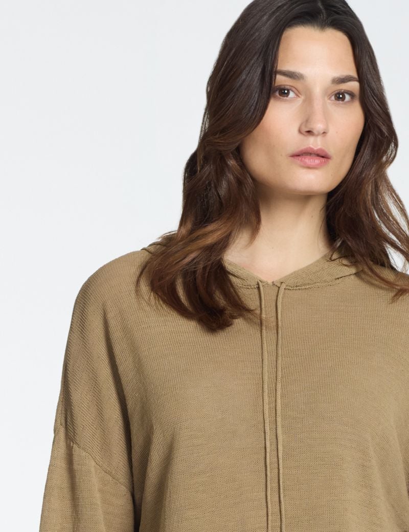 Sarah Pacini Pull à capuche – fluide