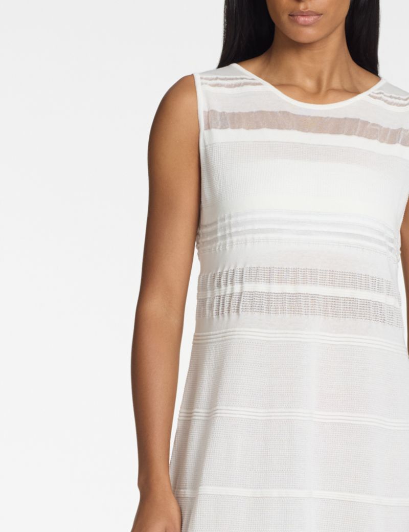 Sarah Pacini Long dress - knitted lace effect