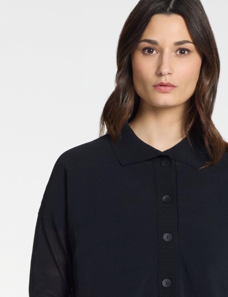 Sarah Pacini 3/4 sleeves cardigan – buttoned